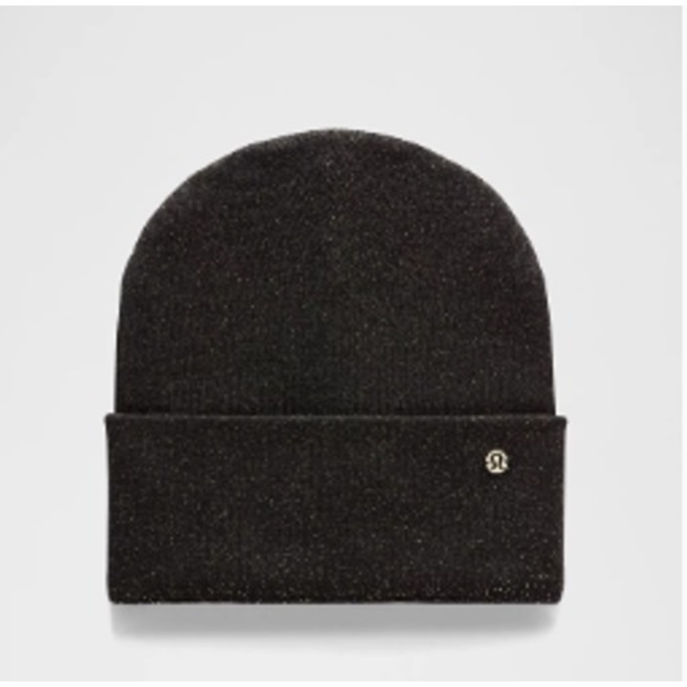 Lululemon-Warm Revelation Beanie Shine-Black